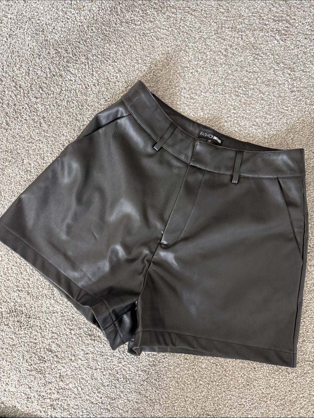 Leather Shorts